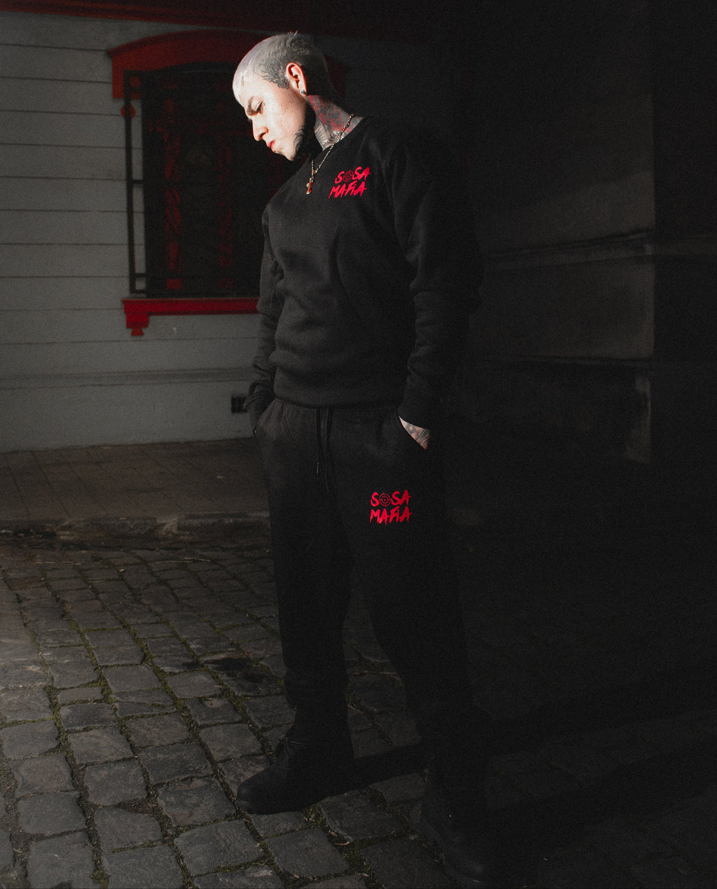 SOSAMAFIA RED TRACKSUIT